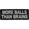 More Balls Than Brains Patch