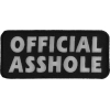 Official Asshole Patch | Embroidered Patches