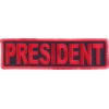 President Patch Red