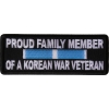 Proud Family Member of a Korean War Veteran Patch