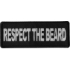 Respect The Beard Patch