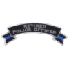 Retired Police Officer Rocker Patch