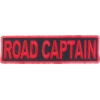 Road Captain Patch Red