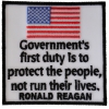 Ronald Reagan Said Patch | US Military Veteran Patches