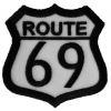 Route 69 Patch | Embroidered Biker Patches