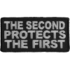 The Second Protects The First Right To Bear Arms Patch | Embroidered Patches