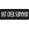 Shit Creek Survivor Patch | Embroidered Patches