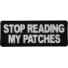 Stop Reading My Patches Patch