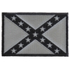 Subdued Gray Confederate Flag Patch