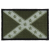 Subdued Green Confederate Flag Patch