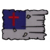 Tattered Christian Flag Patch