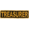 Treasurer Patch 3.5 Inch Yellow