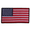 US Flag Patch Black Border 2.5 Inch