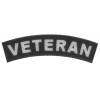 Veteran Medium Size Rocker Patch | US Military Veteran Patches