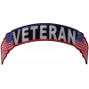 Veteran US Flag Rocker Patch | Embroidered Patches