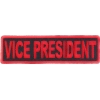 Vice President Patch Red