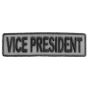 Vice President Patch 3.5 Inch Reflective | Embroidered Patches