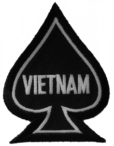 Vietnam Spade Patch | US Military Vietnam Veteran Patches