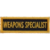 Weapons Specialist Patch | US Military Veteran Patches