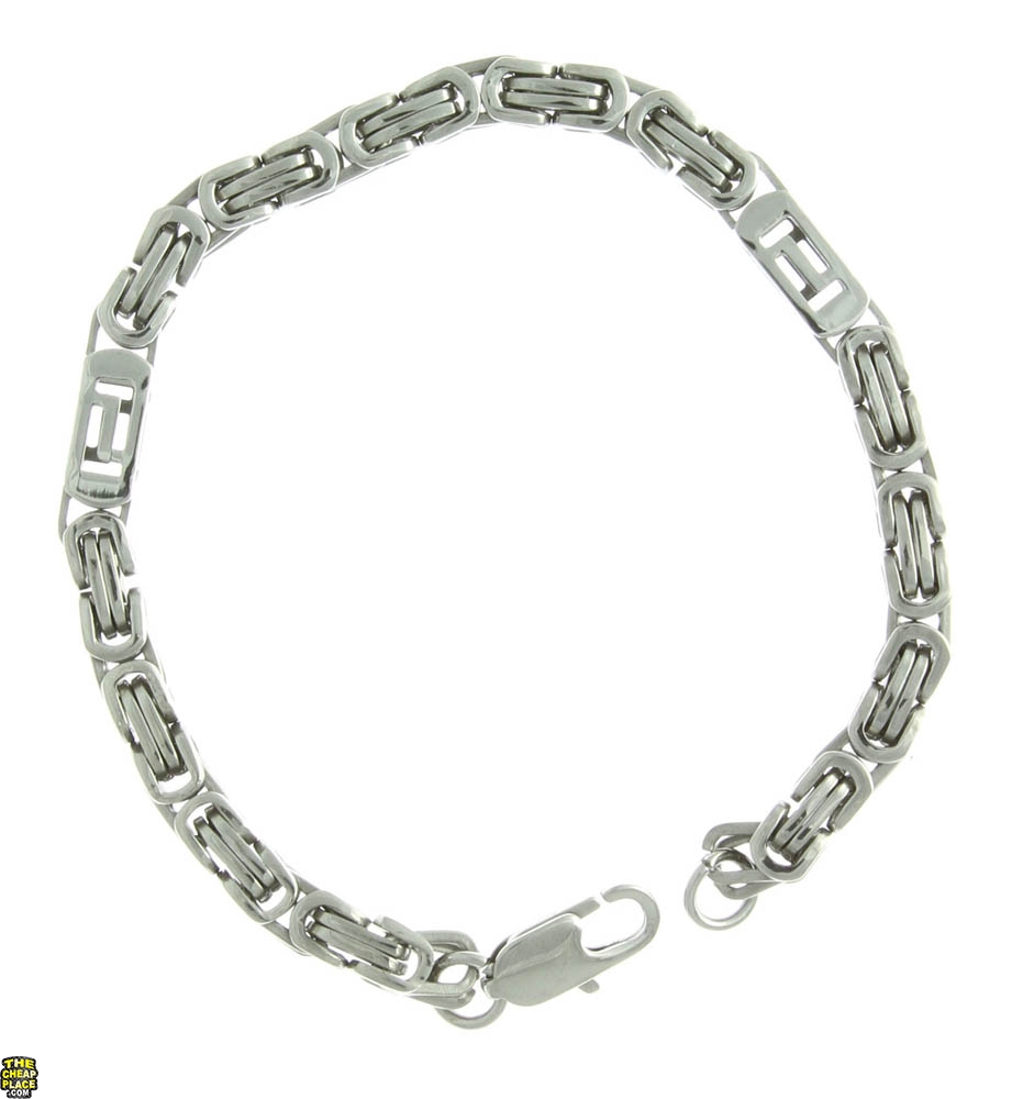 Chain Link Bracelet Double L Joints | The Cheap Place - TheCheapPlace
