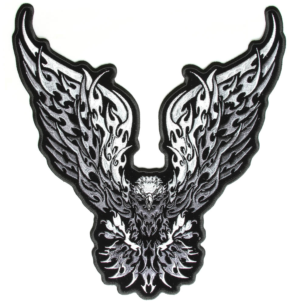 Eagle Monochrome Wings Patch