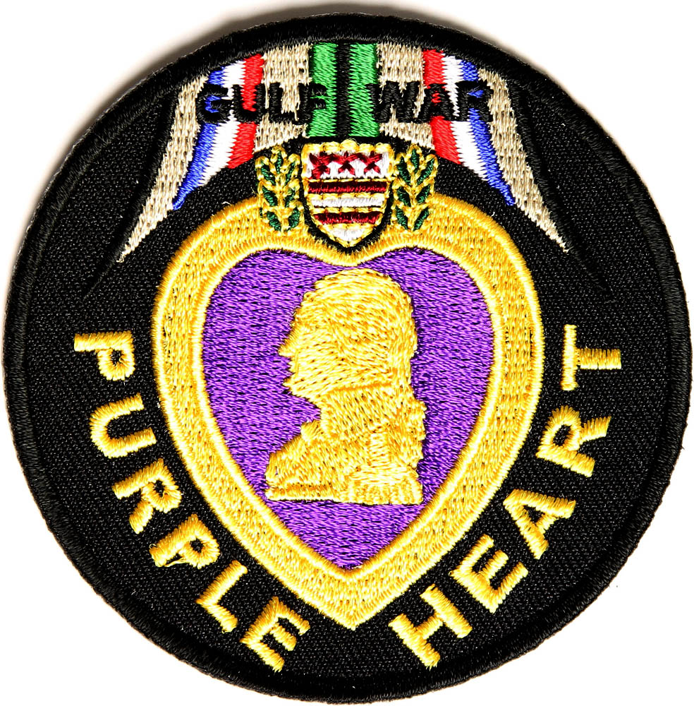 Gulf War Purple Heart Patch