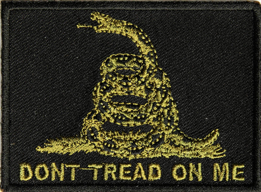 Don't Tread on Me- Gadsden Flag Patch