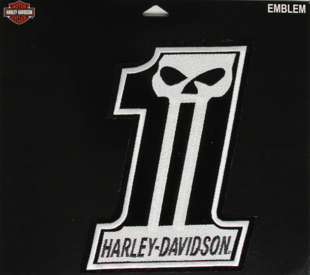 Harley Davidson 1 Skull Patch Large | The Cheap Place