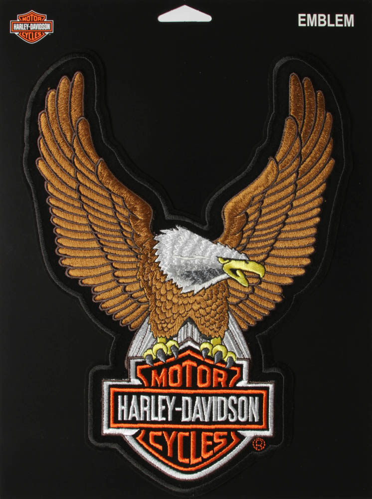 Harley Davidson Large Brown Eagle Patch | The Cheap Place