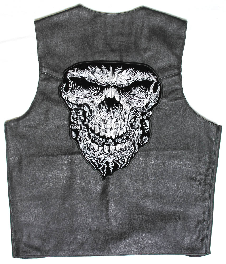 Shop Skull Patches - Large Vibration Skull Patch - Large