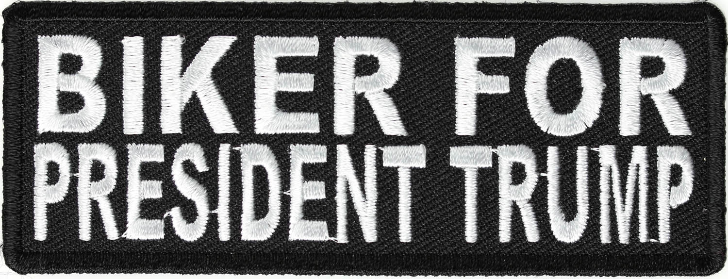 Bikers for Trump Patches