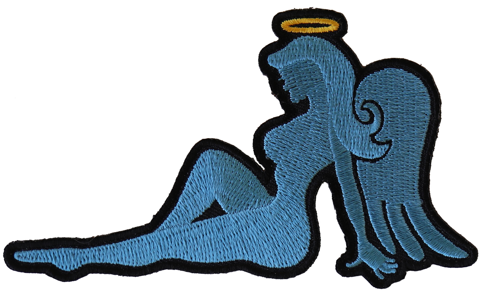 Blue Angel Girl Patch by Ivamis Patches