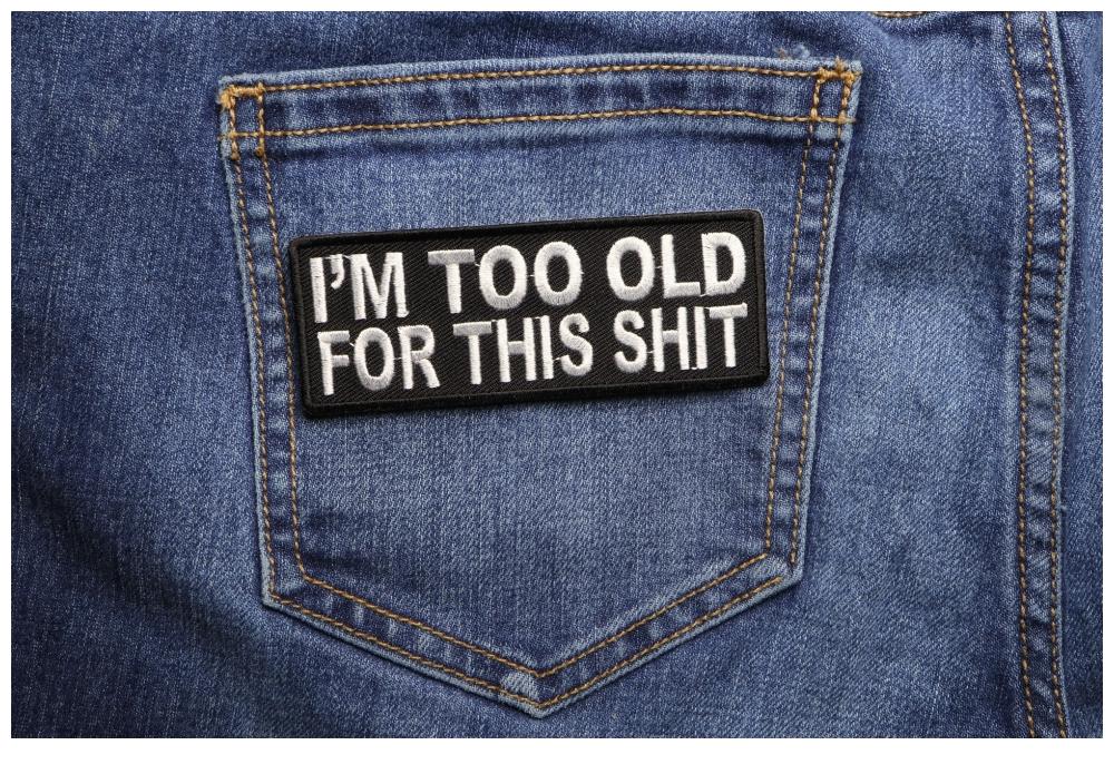 Perfect patches for your aging buddies