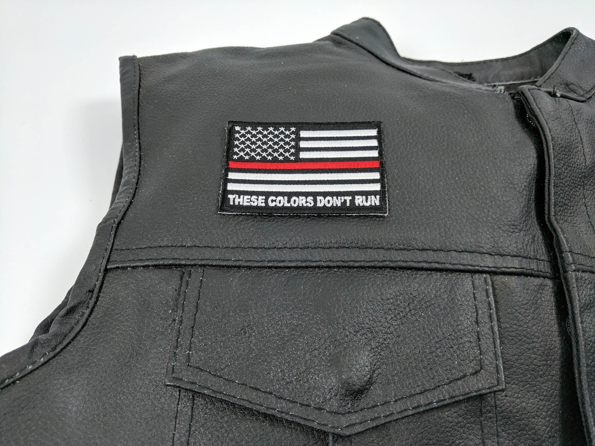 American Flag Patches with Colored Stripe under the Stars