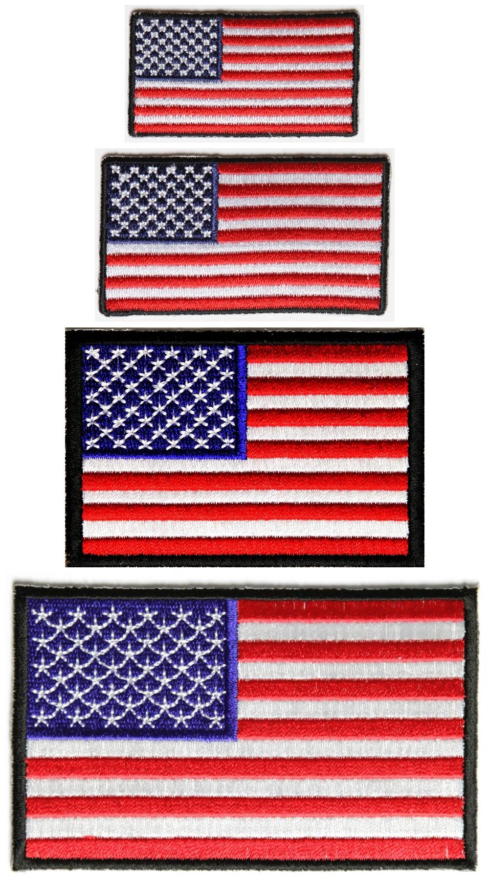 embroidered-american-flag-patches-black-borders-4-small-sizes-iron-on