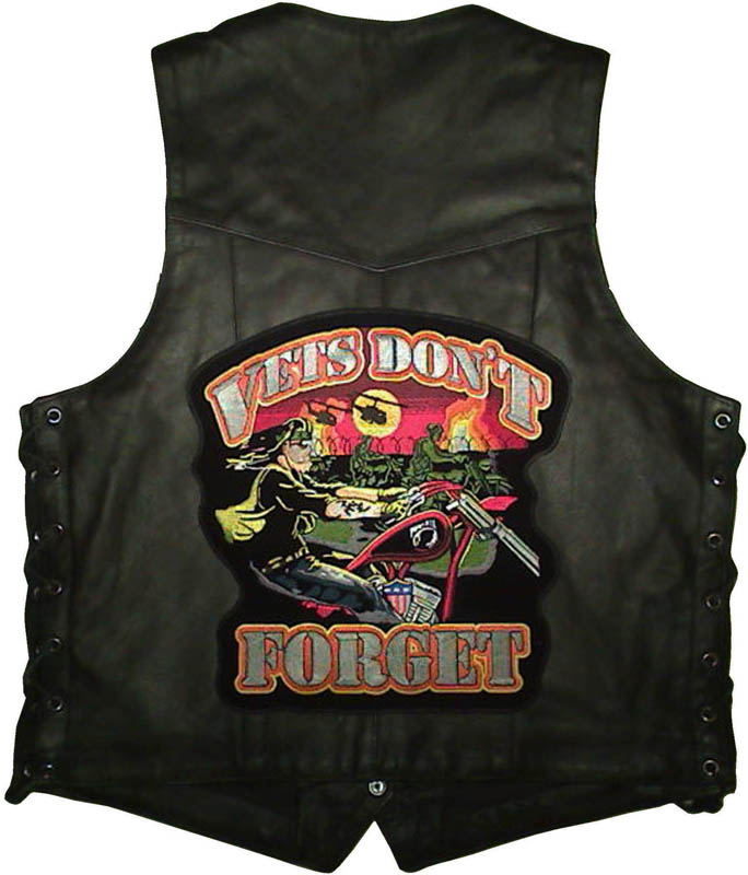 Large Military Back Patches