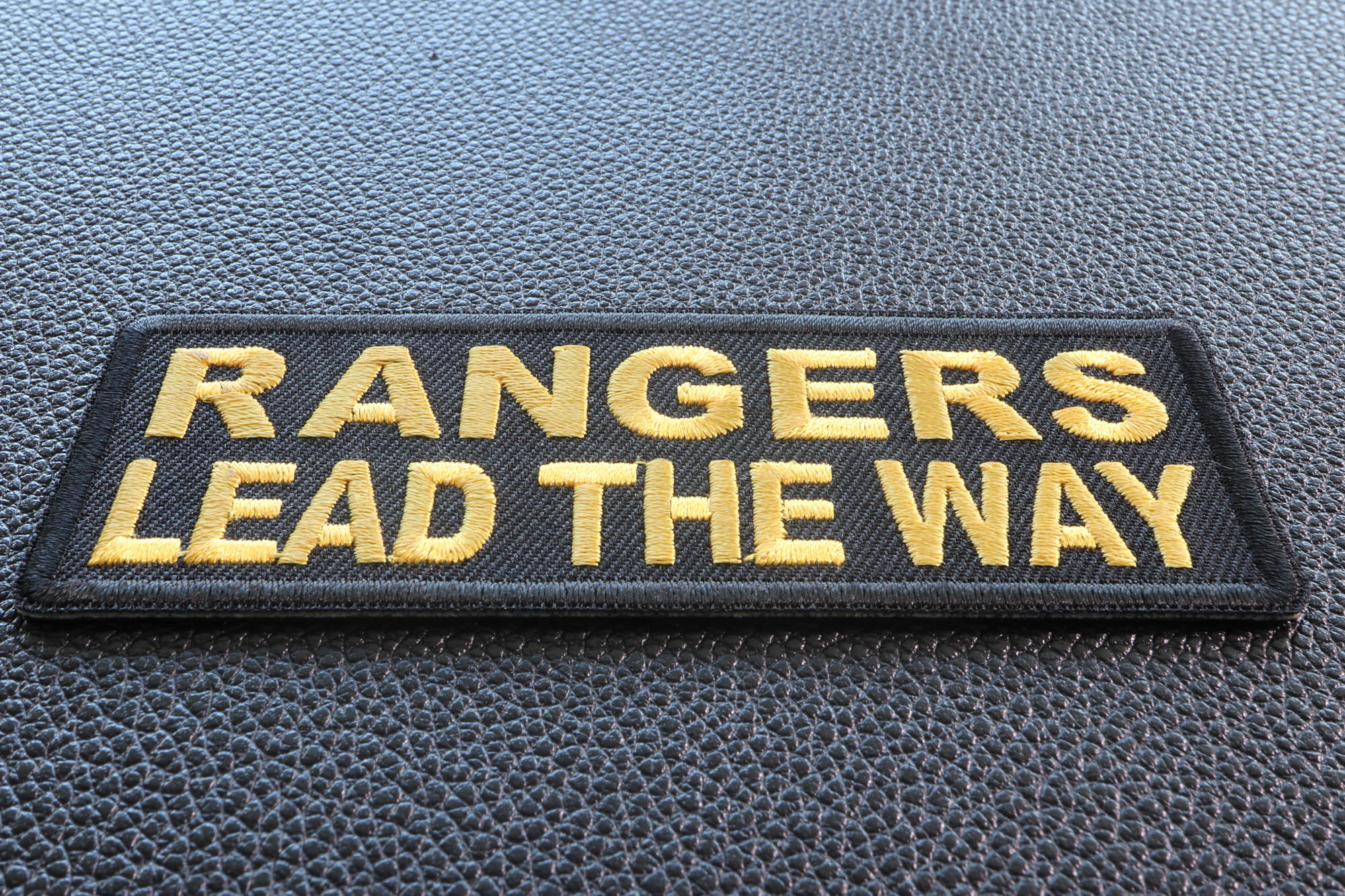 Rangers Lead The Way Patch, Military Saying Patches by Ivamis Patches