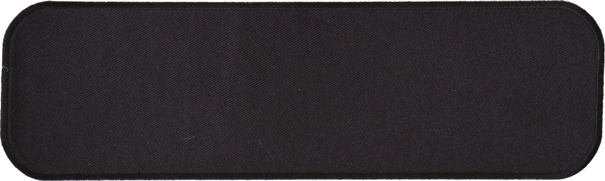 Black 10 Inch Straight Blank Patch Blank Patches Thecheapplace