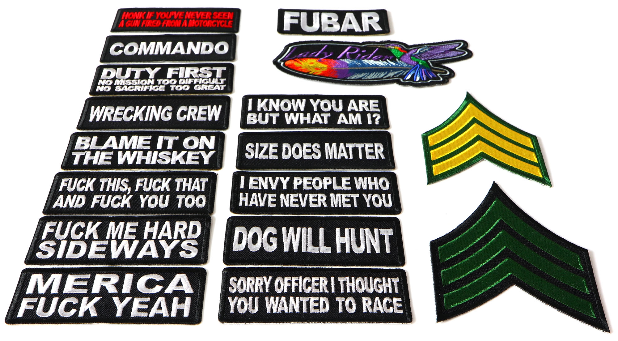 New Patches Have Arrived this week