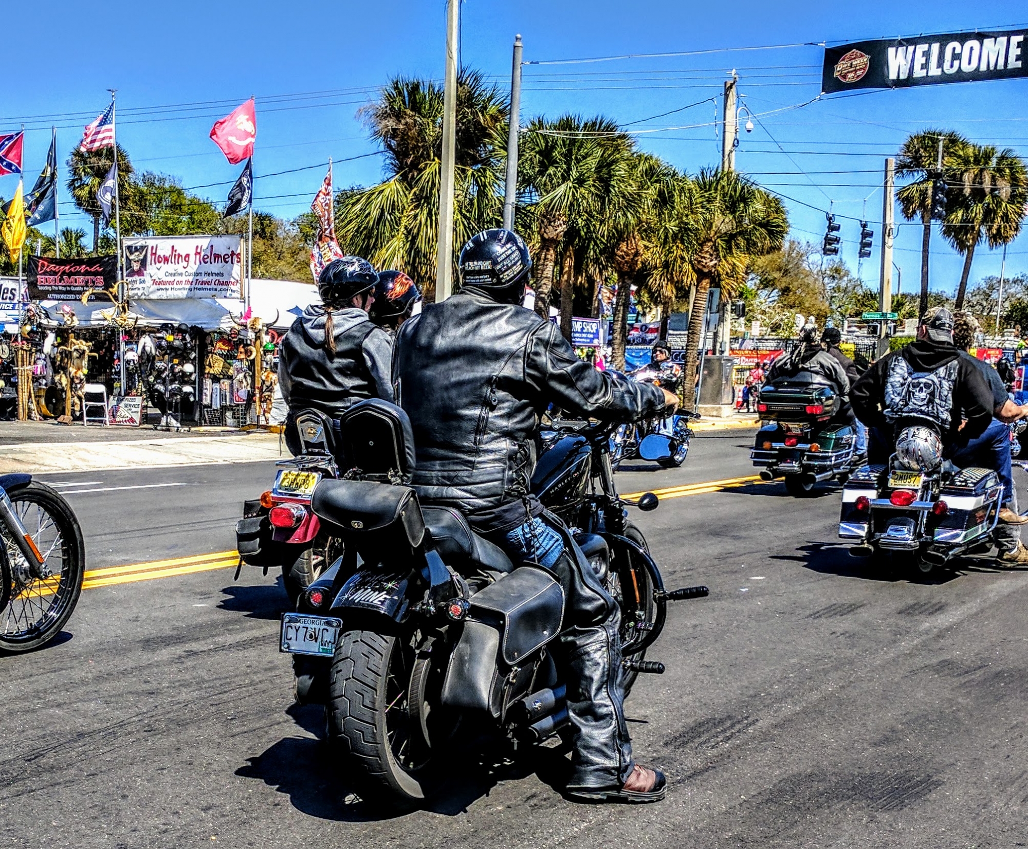 Blue Skies all Weekend at Last Week of Bike Week