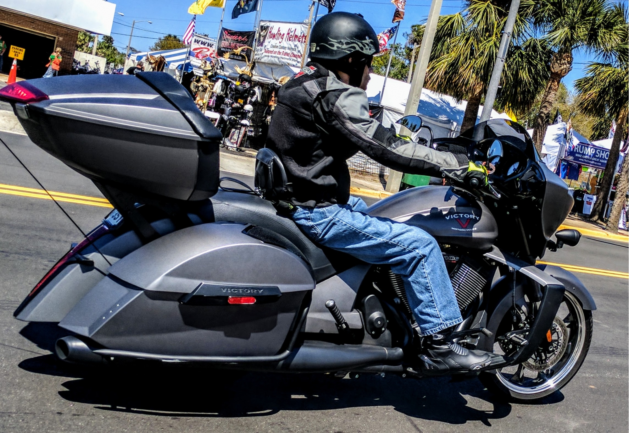 Bikers at Daytona Bike Week