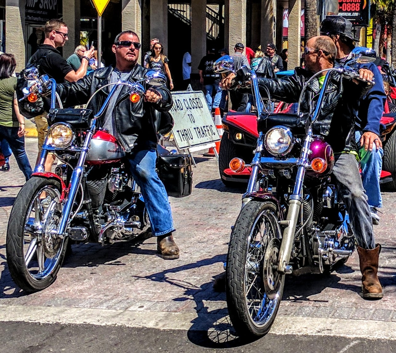 Bikers at Daytona Bike Week