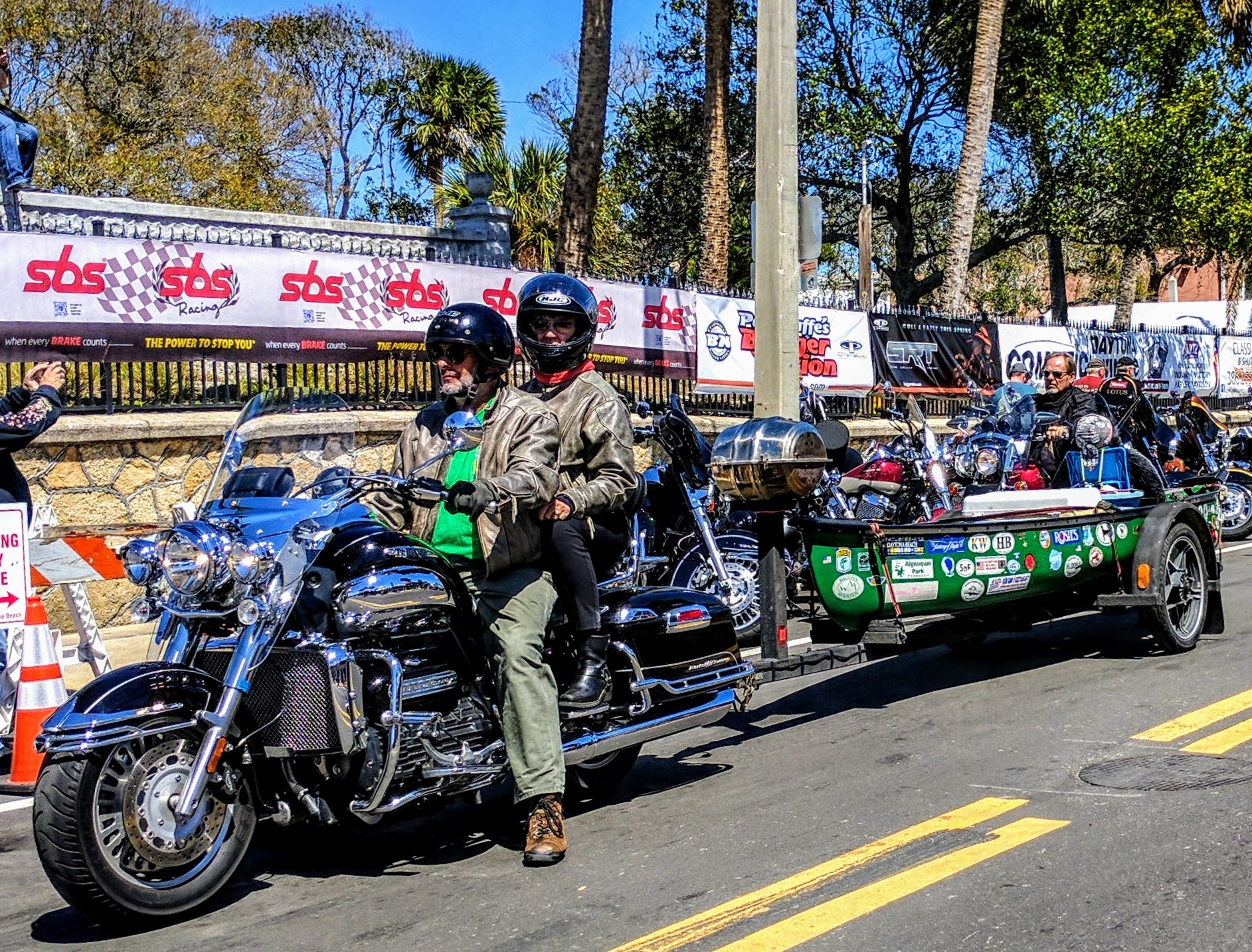 Bikers at Daytona Bike Week