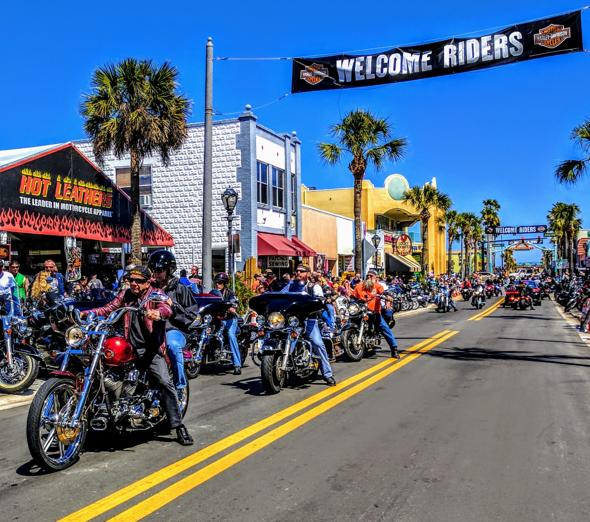 Blue Skies all Weekend at Last Week of Bike Week