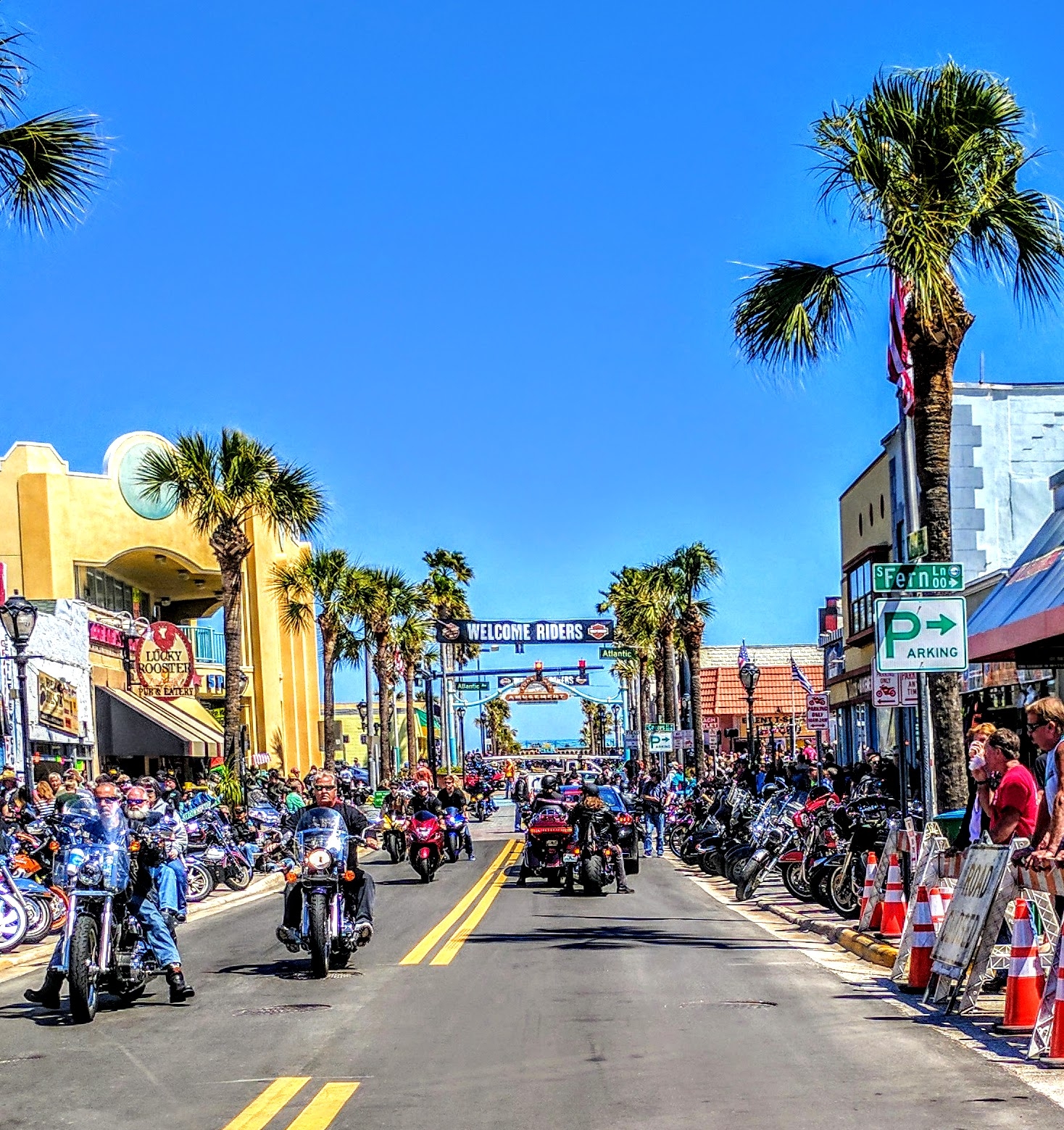 Blue Skies all Weekend at Last Week of Bike Week