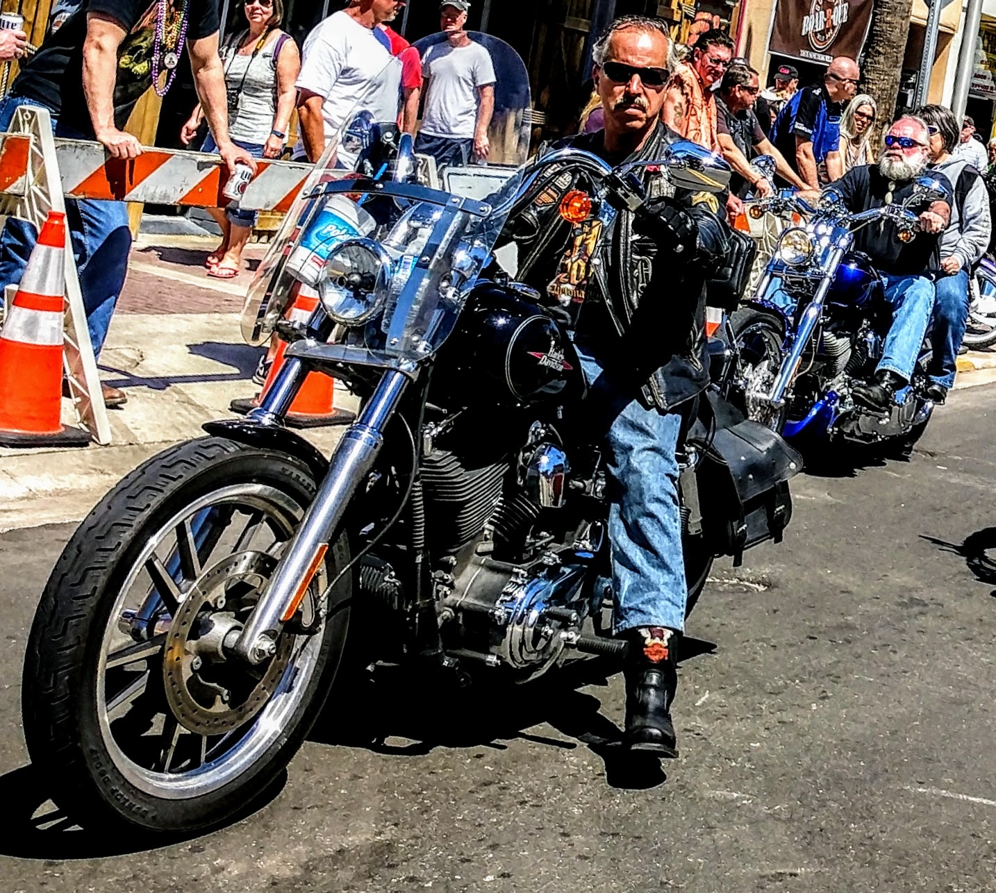 Bikers at Daytona Bike Week