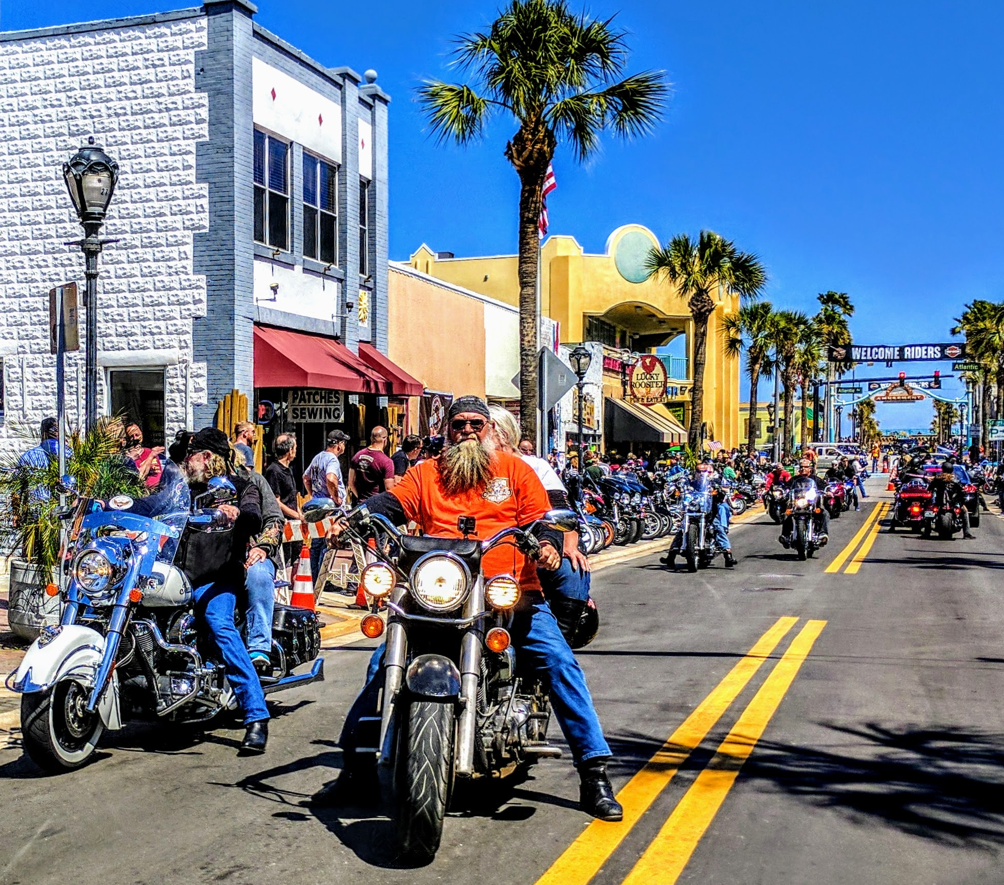 Blue Skies all Weekend at Last Week of Bike Week