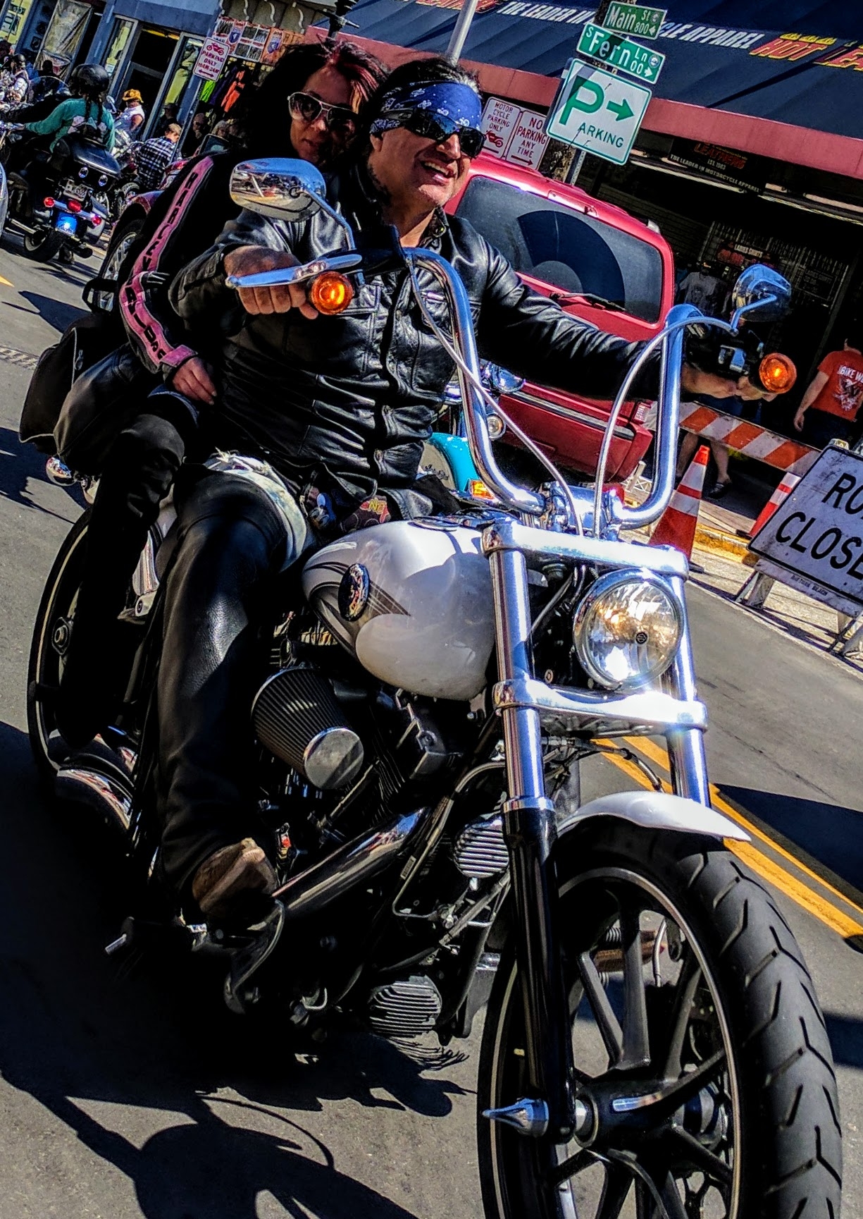 Bikers at Daytona Bike Week