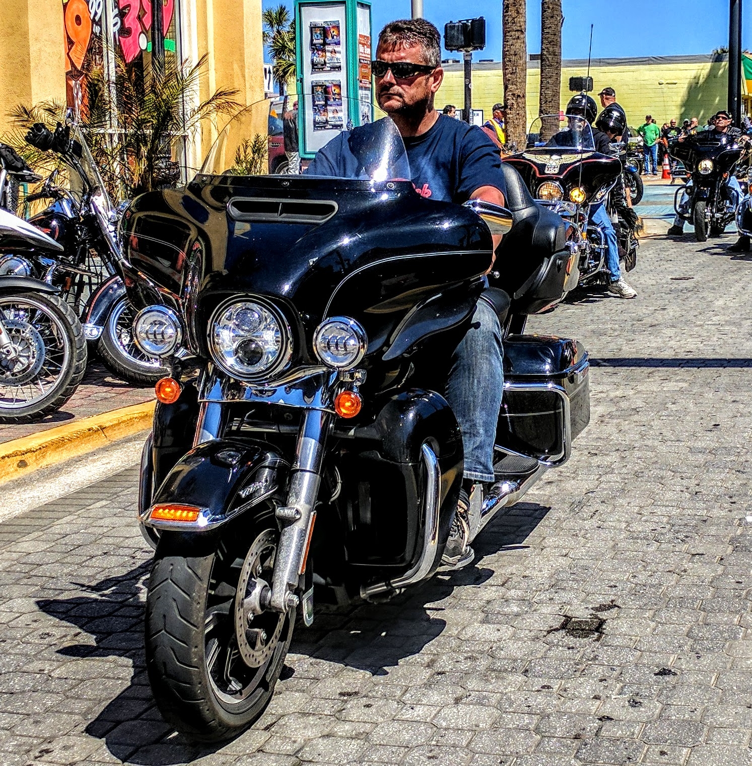 Bikers at Daytona Bike Week