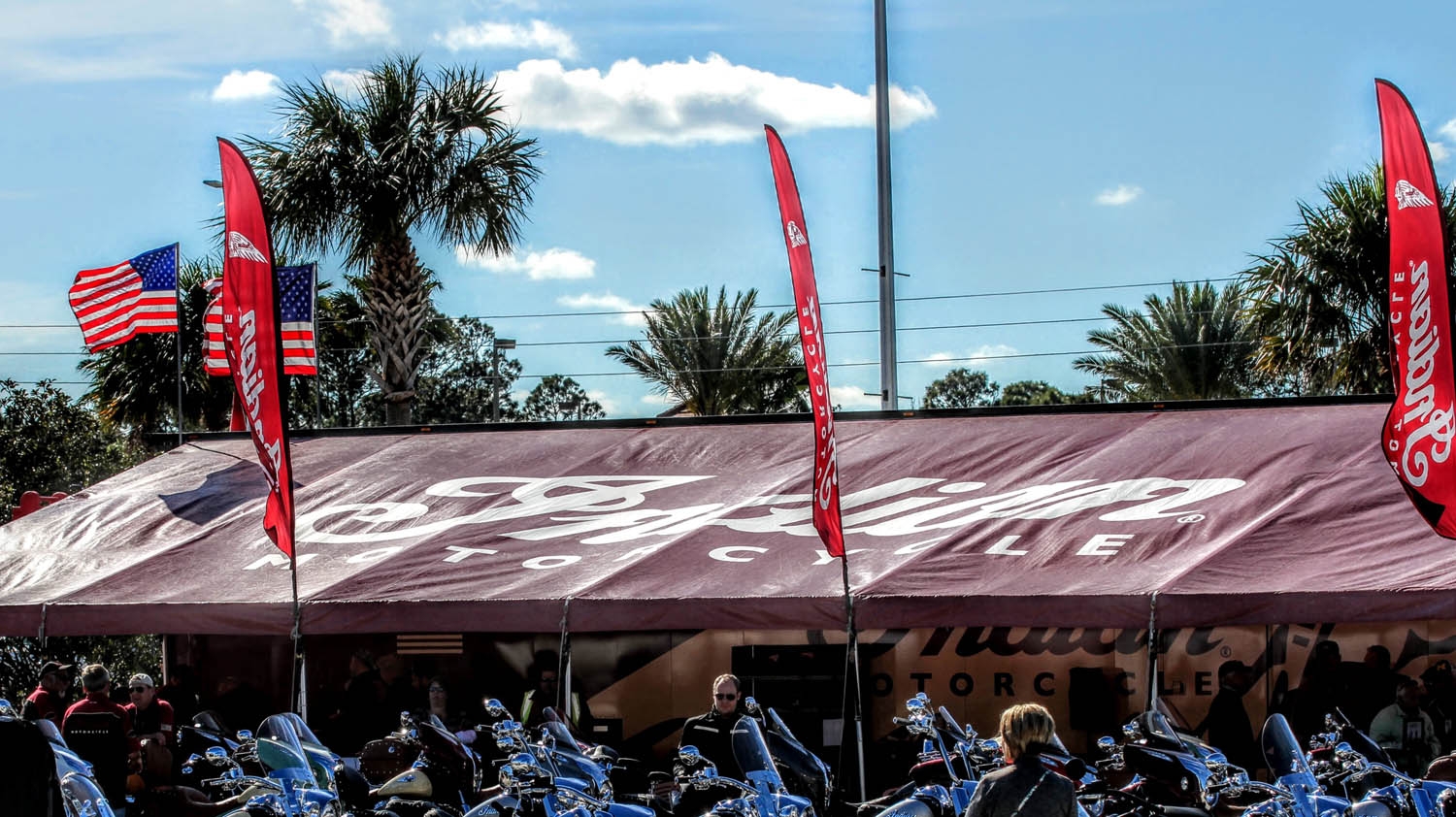 Scenes from the Daytona Speedway at Bike Week 2017